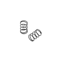 SPRING 4.25 COILS 3.6X7.0X0.4MM; C=1.1 - BLACK (SOFT) (2)