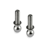 XRAY BALL END 4.9MM WITH 9MM THREAD - HUDY SPRING STEEL (2)