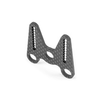 XRAY X1 CARBON REAR WING MOUNT FOR 1-PIECE CHASSIS