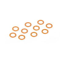 ALU SHIM 5.3X7.8X0.5MM - ORANGE (10) - XY373120-O