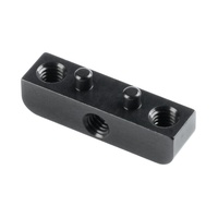 XRAY ALU POD PLATE PIVOT HOLDER FOR 1-PIECE CHASSIS - LOWER - SWISS 7075 T6