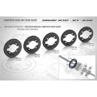 XRAY COMPOSITE GEAR DIFF SPUR GEAR - 76T / 64P - XY375776