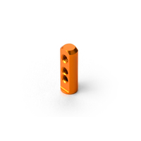 X12'20 ALU SERVO MOUNT - ORANGE (2) - XY376261-O
