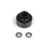 XRAY CLUTCH BELL 16T WITH BEARINGS - XY388516