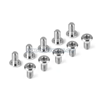 HUDY TITANIUM SUPER-LOW HEAD SCREW CENTERING DIA M3X6 (10)